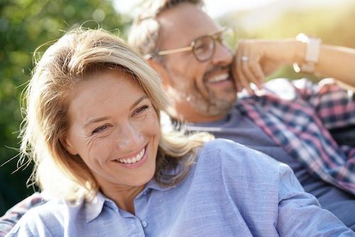 couple with dental bridges in jacksonville fl