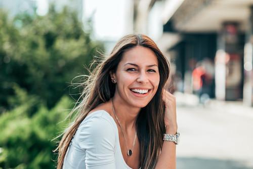 girl with veneers in Jacksonville FL