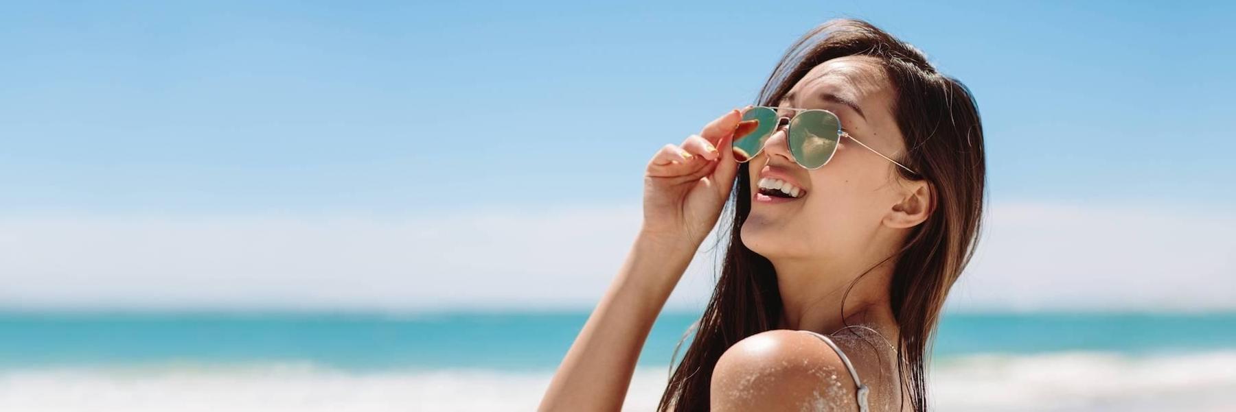 girl wearing Invisalign in Jacksonville, FL
