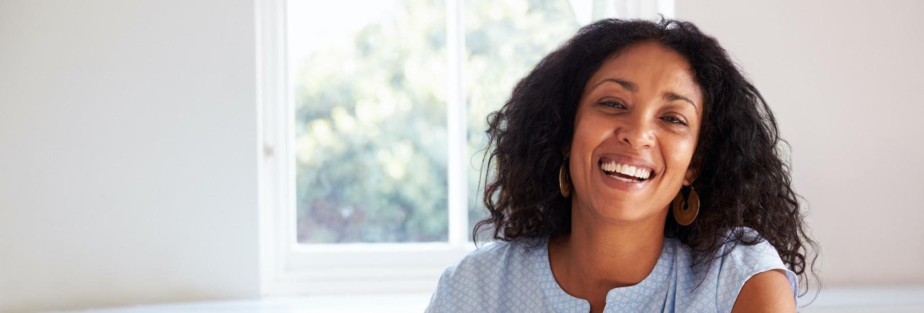 woman with veneers in Jacksonville FL
